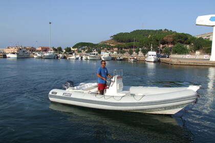 Rental RIB sea water Flamar 550 Arbatax
