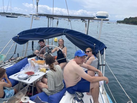 Marigot Sailboat Beneteau First 38 alt tag text