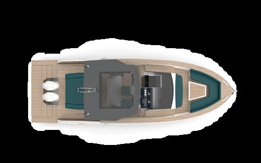 Motorboat Fiart Mare Seawalker 35 Plan du bateau