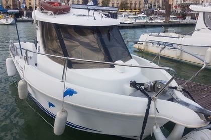 Location Bateau à moteur QUICKSILVER TIMONIER 6,20 m Dieppe