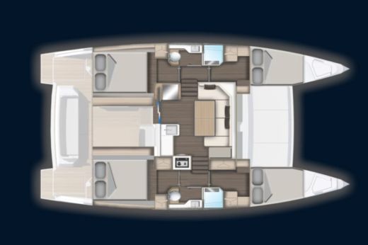 Catamaran Aventura 37 Aventura 37 boat plan