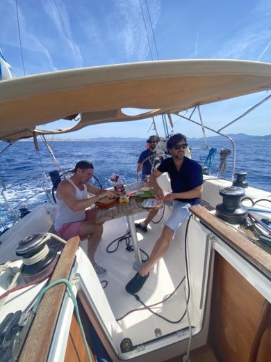 Marseille Sailboat Dufour 375 Grand Large Camargue. ( version performance ) alt tag text