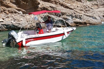 Rental Boat without license  Poseidon Blue Water 170 Thasos