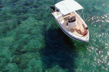 Hire Boat without licence  Poseidon Blue water 170 Kefalonia