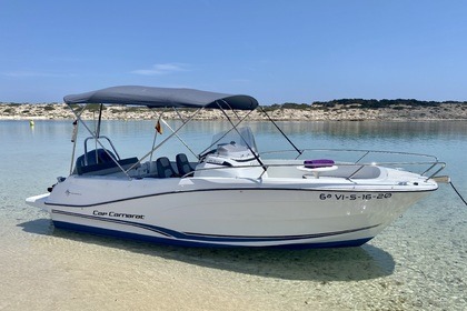 Hire Motorboat Jeanneau Cap Camarat 6.5 Cc serie 3 Ibiza