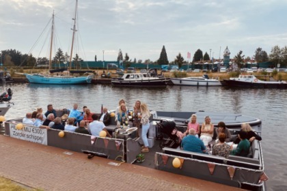 Verhuur Motorboot Loungeboot Pontoon Harderwijk