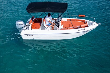 Charter Boat without licence  Karel boats Paxos 170 Protaras