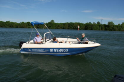 Location Bateau sans permis  Quicksilver 500 Commander Mâcon