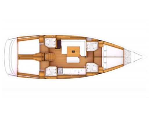 Sailboat Jeanneau Sun Odyssey 479 boat plan