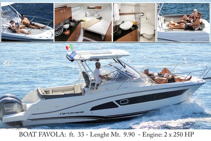 Charter Motorboat Jeanneau Cap Camarat 9 WA Amalfi