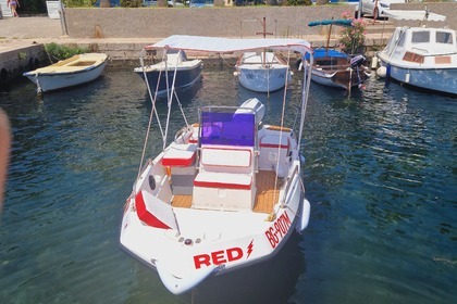 Hire Motorboat Elan Fisherman 450 with 50hp Bijela