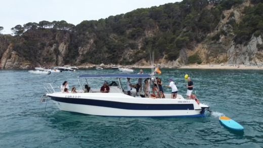 Blanes Motorboat Bluesail 32 alt tag text