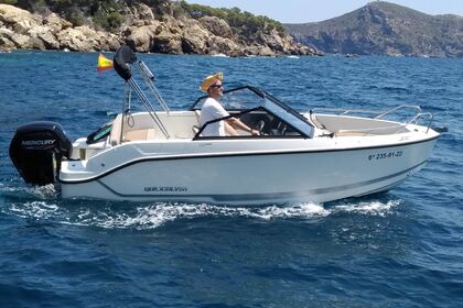 Hyra båt Motorbåt Quicksilver 555 bowrider Palamós