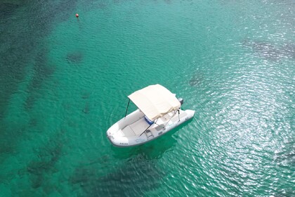 Charter Boat without licence  Caribe 15 Cala Figuera