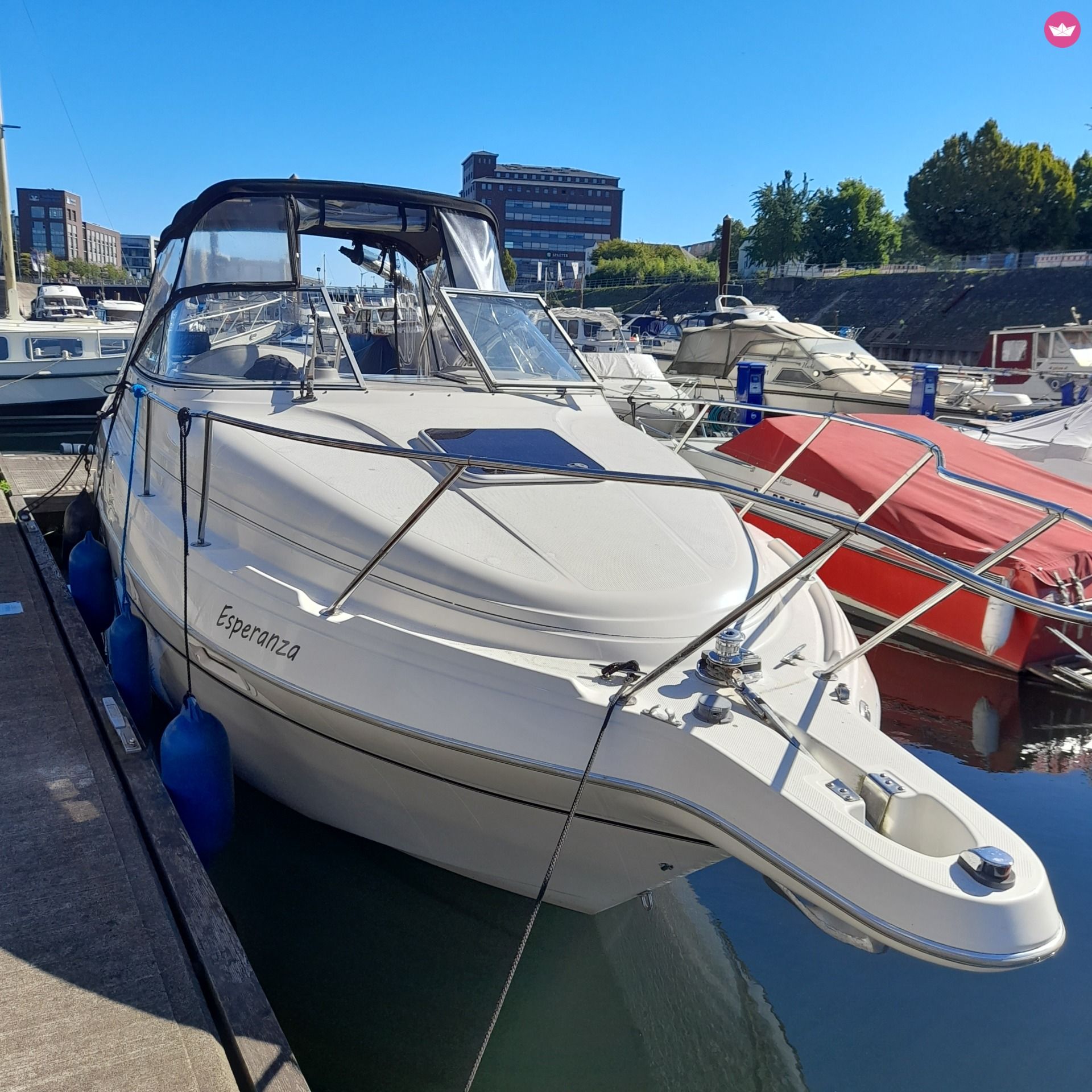 Miete Motorboot Maxum 2400 Scr (1999) in Duisburg Nautal
