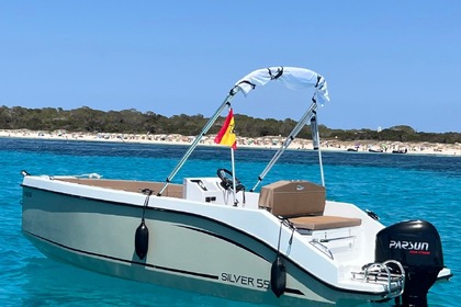 Aluguel Barco sem licença  SILVER 555 Ibiza