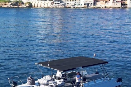 Charter Motorboat HALF Day  Catamaran rentals Bikini Rovinj