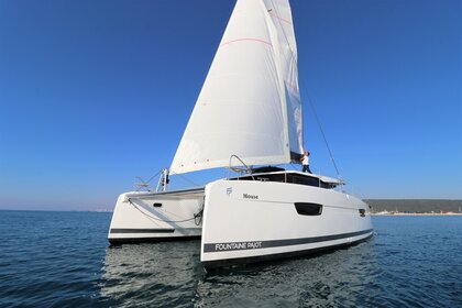 Miete Katamaran Fountaine Pajot Fountaine Pajot Astrea 42 - 4 + 2 cab. Kaštel Gomilica