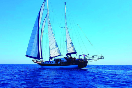 Rental Sailing yacht Turkish Gulet Two masts ketch Finike