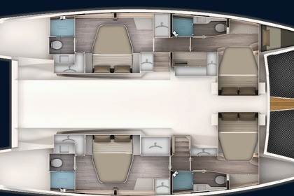 Rental Catamaran Aventura Catamarans Aventura 45 Trogir