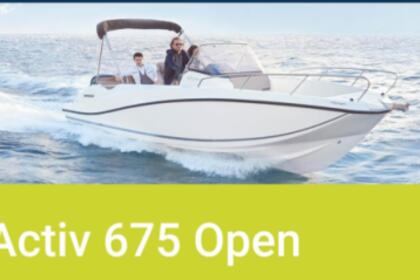 Rental Motorboat Quicksilver Activ 675 Open Okrug Gornji