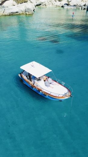 Motorboat Parente Delfino 75 Plattegrond van de boot