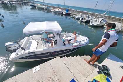 Rental Boat without license  Trimarchi Open 57s Lazise