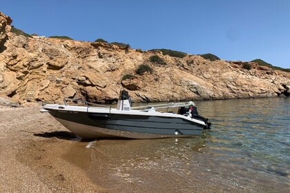 Rental Boat without license  Unique Boats 470 Paros