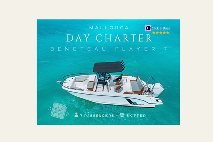 Charter Motorboat Beneteau Flayer 7 Palma de Mallorca