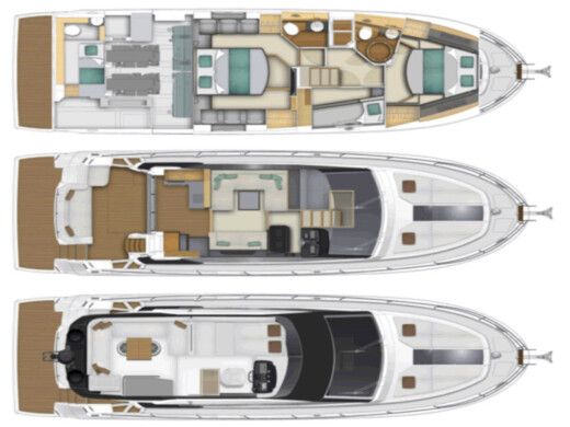 Motor Yacht Beneteau Monte Carlo 5 boat plan
