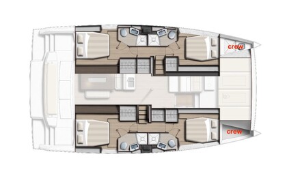 Чартер Катамаран  Bali 4.6 Сан-Антонио-Абад
