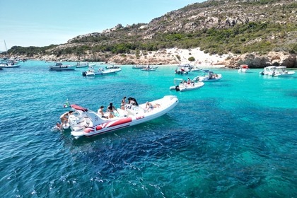 Verhuur RIB Sacs Marine Arcipelago di la Maddalena Tour Island Maddalena Porto Cervo
