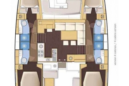 Noleggio Catamarano Lagoon 2022 lagoon 46 vasiliki Alimos Marina