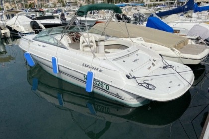 Rental Motorboat Four Winns 225 Sundowner Golfe Juan