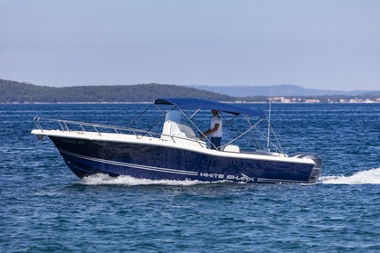 Verhuur Motorboot Kelt White Shark 265 Zadar
