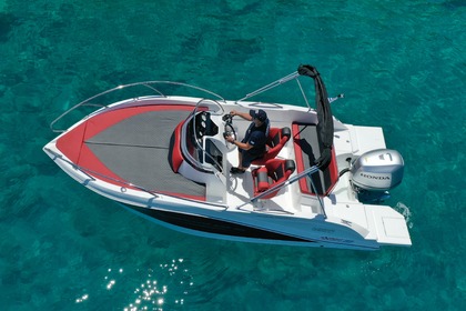 Miete Motorboot Oki Boats BARRACUDA 595 SD L'Escala