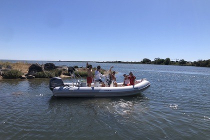 Aluguel Semi Rígido PROMO zodiac 6 m 115 CH medline Praia de Carnon