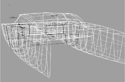 Motorboat AB Marine Catamaran Eclipse Boat layout