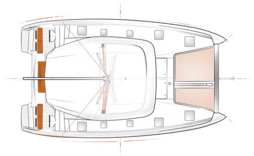 Catamaran Excess 12 boat plan
