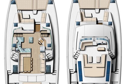 Rental Catamaran Catana Bali 5.4 Open Space - 5 cab. Dubrovnik