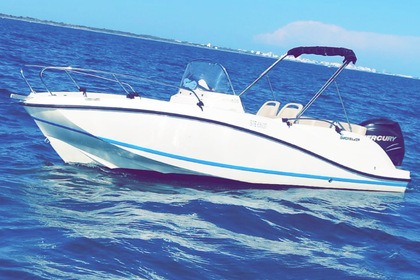 Location Bateau à moteur Quicksilver Activ 605 open Palavas-les-Flots