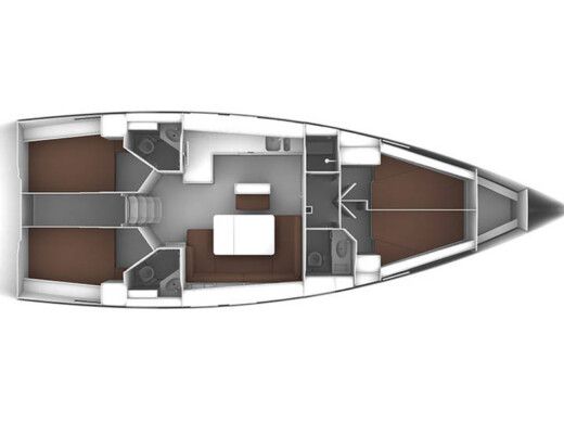 Sailboat BAVARIA CRUISER 46 Boat design plan