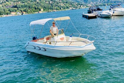 Hyra båt Båt utan licens  T.a. Mare Trearie Como