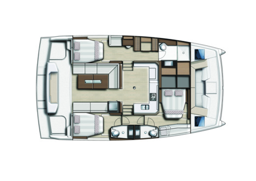 Catamaran Bali - Catana Bali Catspace boat plan