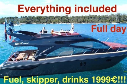 Hire Motorboat Gulf Craft Oryx 46 Fly Cannes