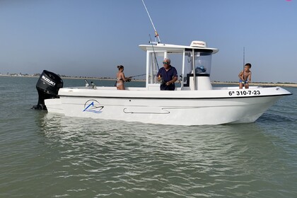 Hire Motorboat polymade 780 open Chiclana de la Frontera
