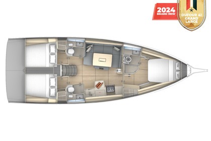 Ενοικίαση Ιστιοπλοϊκό σκάφος  Dufour 41 Rogoznica