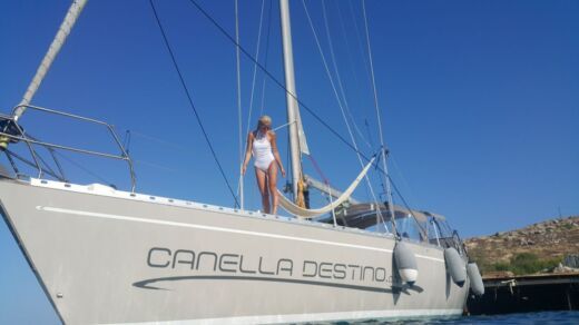 Sailboat Jeanneau Sun odyssey 46 Σχέδιο κάτοψης σκάφους