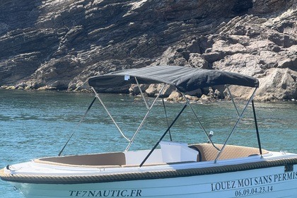 Charter Boat without licence  gentle tender Sète