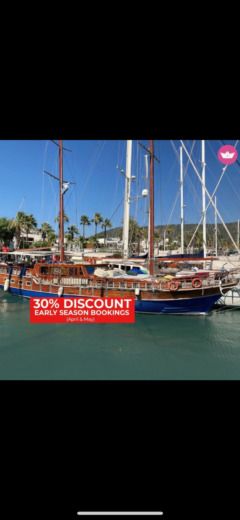 Gulet Turkish Gulet Builder Ketch Σχέδιο κάτοψης σκάφους